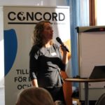 Åsa Thomasson, CONCORD Sverige, leder gruppdiskussionerna