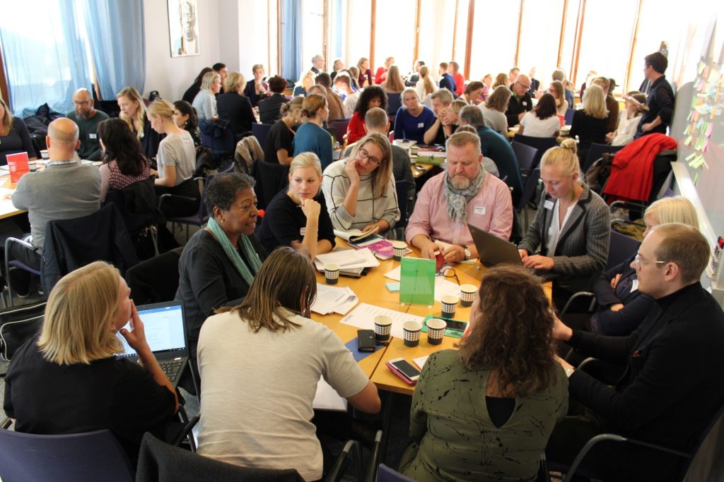 Alla deltagare vid policyforum