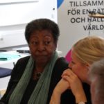 Prudence Woodford-Berger, PRO Global, och Anna Blücher, Forum Syd