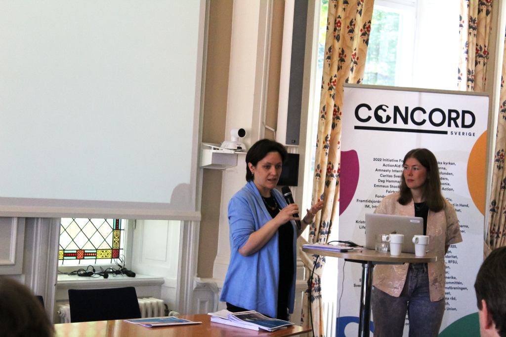 Celia Cranfield, CONCORD Europe at Policy Forum